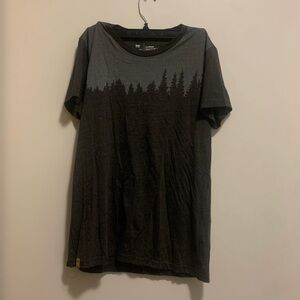 Woman eco-friendly tentree Black Treeblend T-Shirt size medium